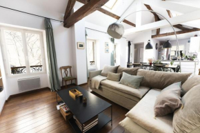 Large charming duplex a boulogne